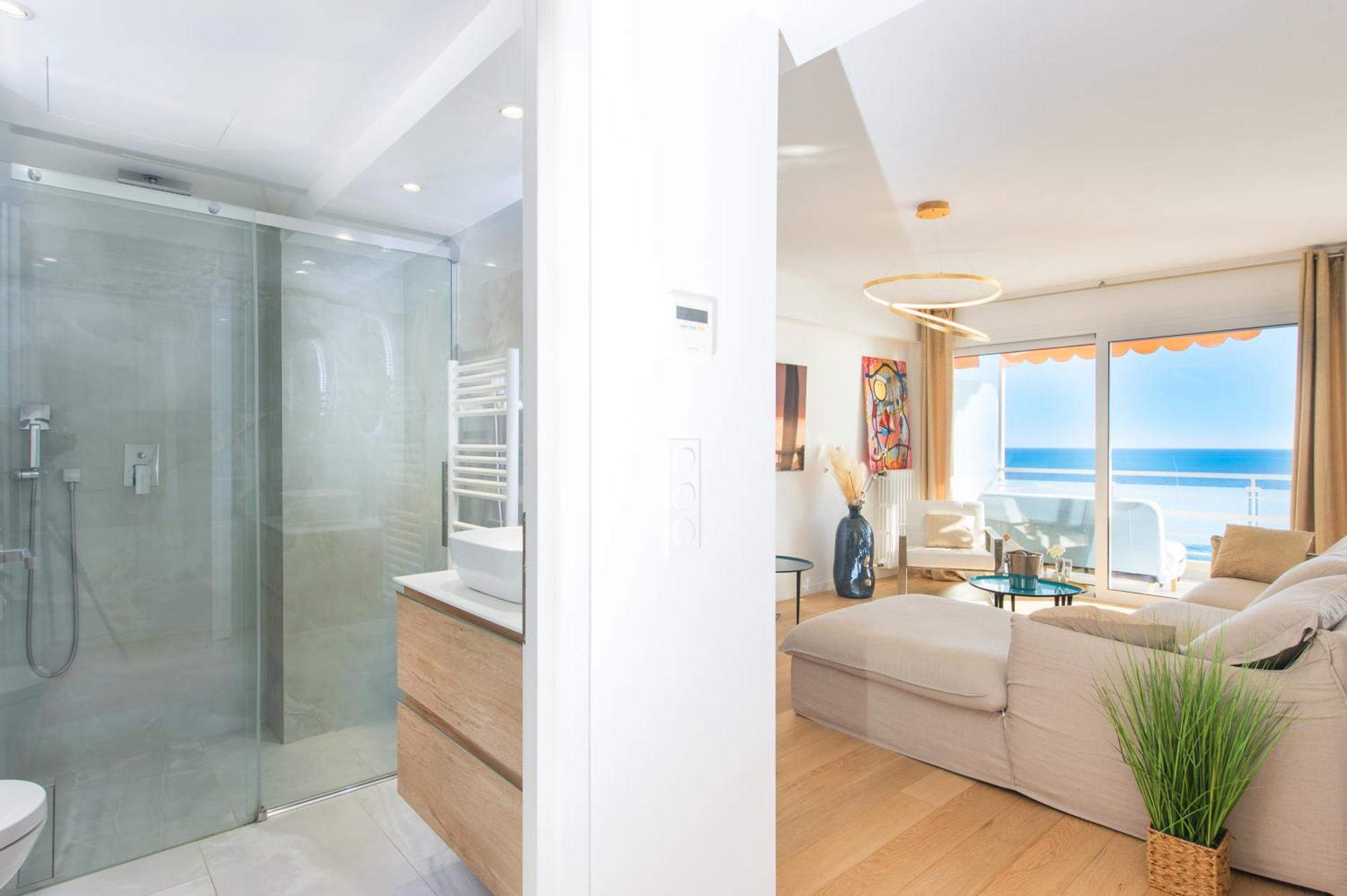 Luxueux - Terrasse Vue Mer - Parking Prive - Bo Saint-Antoine  المظهر الخارجي الصورة